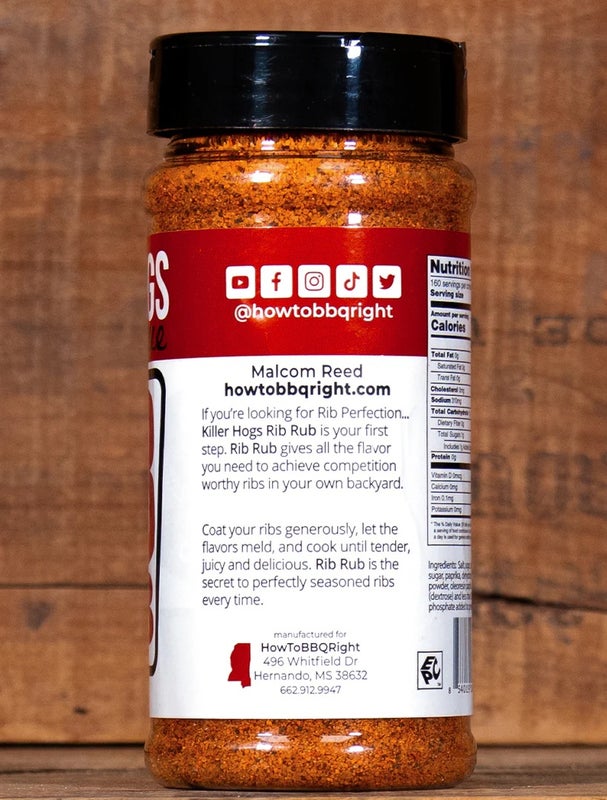 Killer Hogs Rib Rub 11,34 oz / 321g