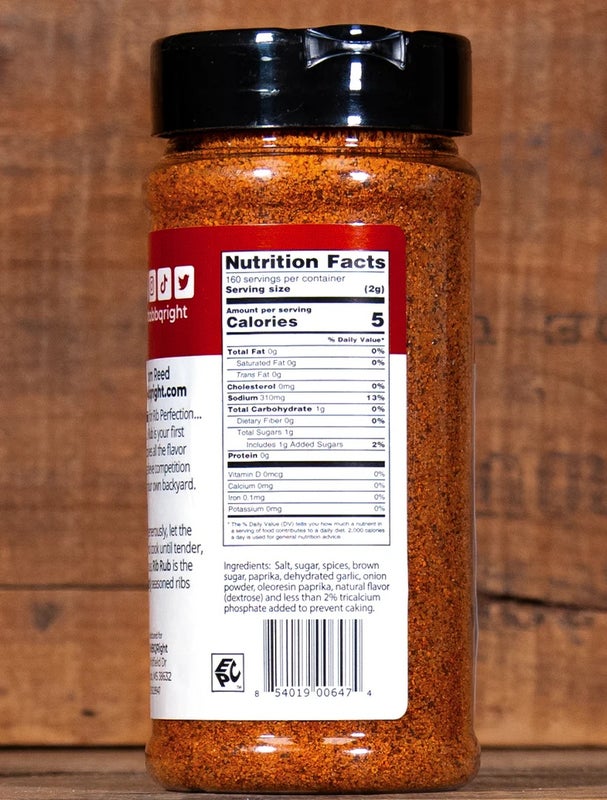 Killer Hogs Rib Rub 11,34 oz / 321g